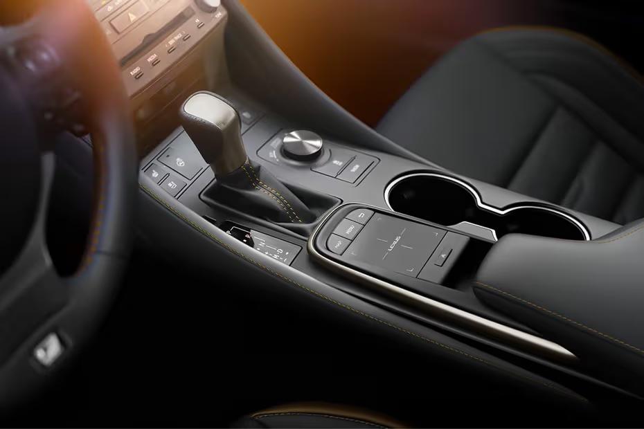 Lexus RC 2026 Coupe interior gear selector shifter console Lexus RC 2026 Coupe interior gear selector shifter console