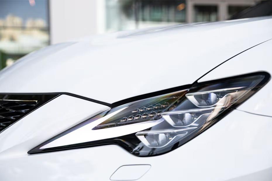 Lexus RC F 2026 LED Headlight Close up Lexus RC F 2026 LED Headlight Close up