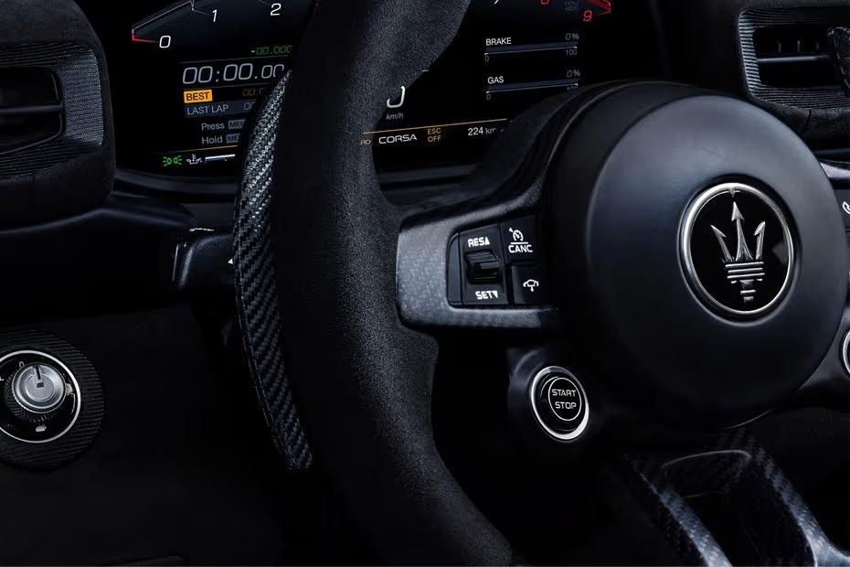 Maserati MC20 2026 Interior Dashboard Slot for Key and Ignition Dock Maserati MC20 2026 Interior Dashboard Slot for Key and Ignition Dock