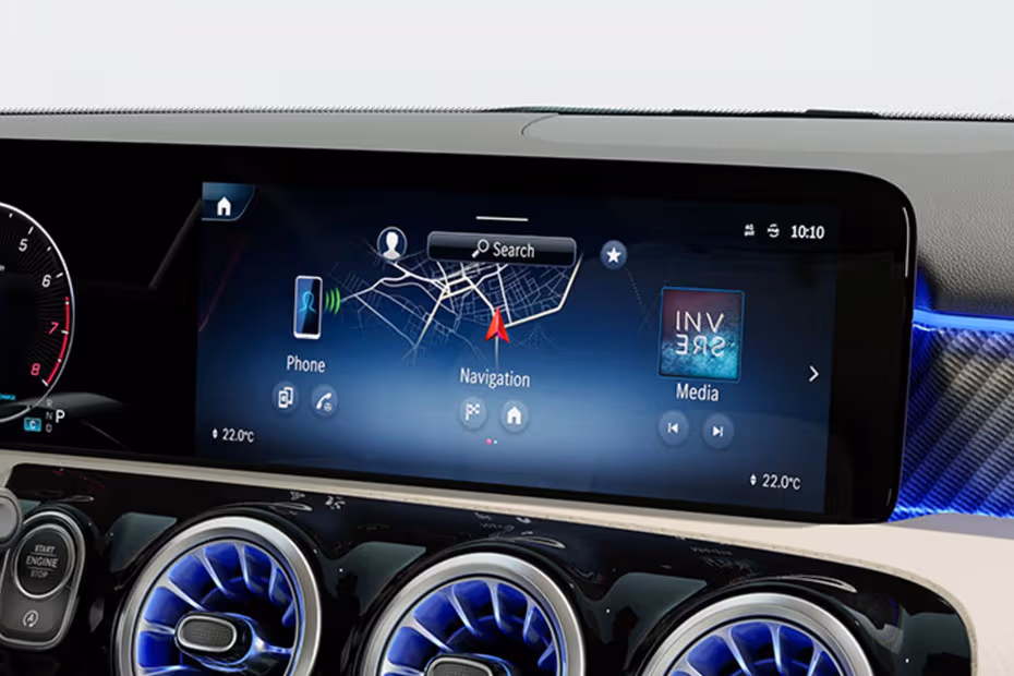 Mercedes-Benz A-Class Sedan Digital Infotainment System Mercedes-Benz A-Class Sedan Digital Infotainment System