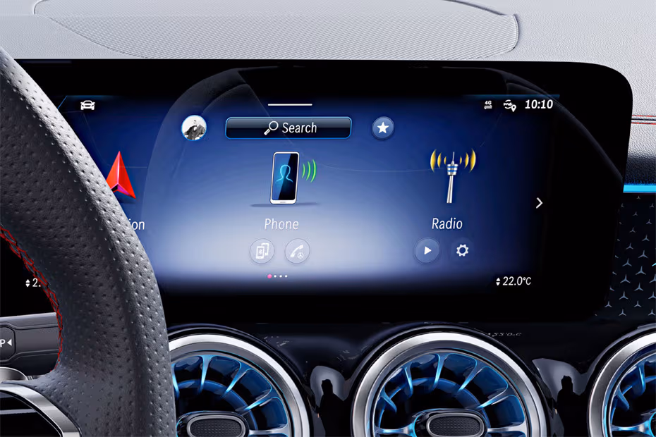 Mercedes-Benz EQB 2026 Floating Touchscreen Infotainment System Mercedes-Benz EQB 2026 Floating Touchscreen Infotainment System