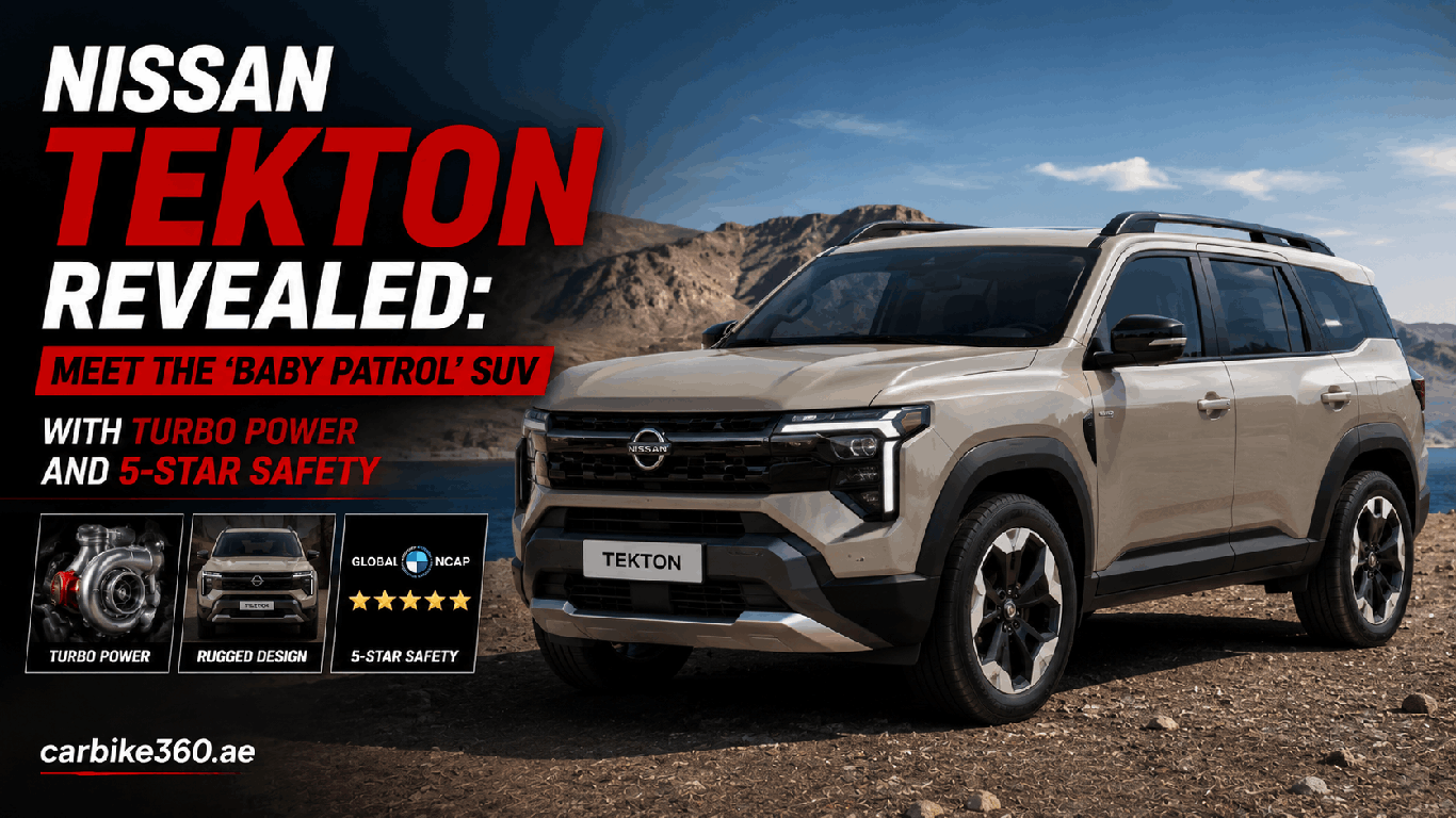 Nissan Tekton Revealed: Meet the ‘Baby Patrol’ SUV With Turbo Power and 5-Star Safety Nissan Tekton Revealed: Meet the ‘Baby Patrol’ SUV With Turbo Power and 5-Star Safety