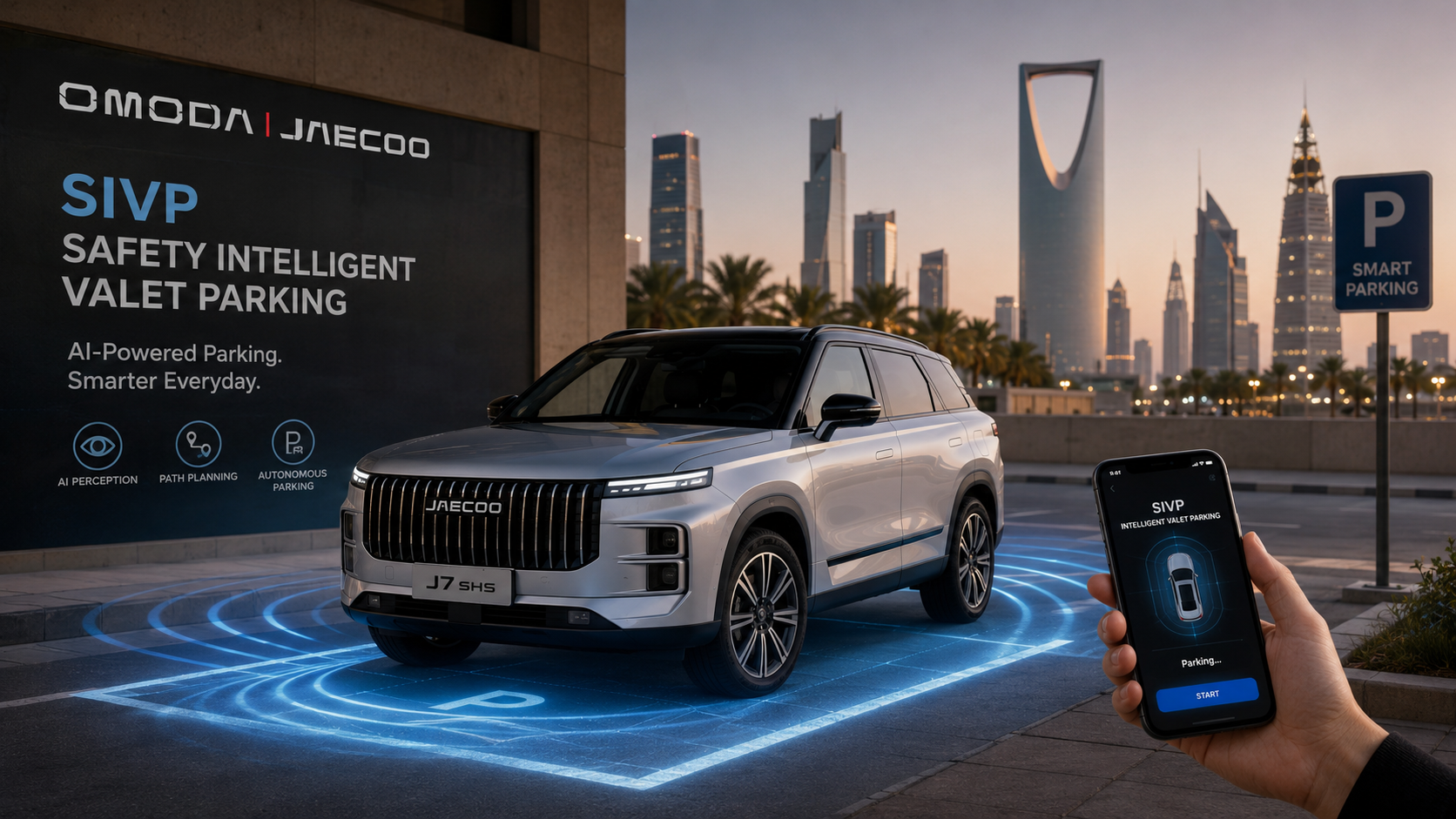 No More Parking Stress? OMODA JAECOO's AI Tech Targets Saudi Arabia & UAE No More Parking Stress? OMODA JAECOO's AI Tech Targets Saudi Arabia & UAE