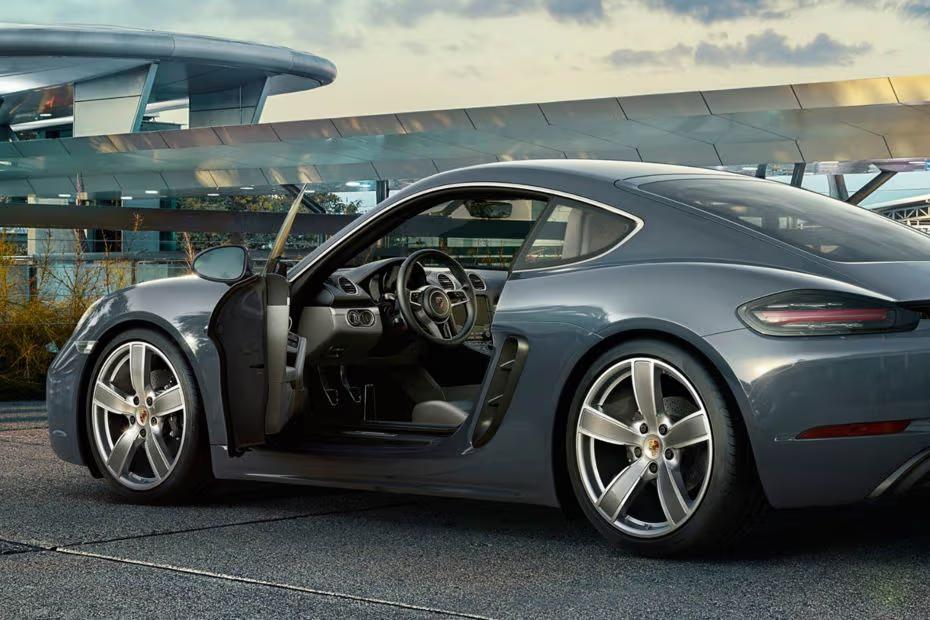Porsche 718 2026 Right Side View with Front Door Open Porsche 718 2026 Right Side View with Front Door Open