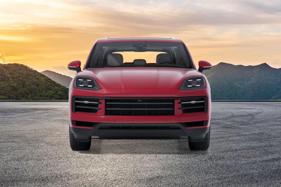 Porsche Cayenne 2026 Front View with LED Headlights Porsche Cayenne 2026 Front View with LED Headlights