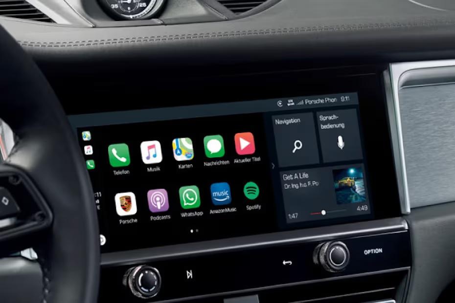 Porsche Macan 2026 Floating Touchscreen Infotainment System Porsche Macan 2026 Floating Touchscreen Infotainment System