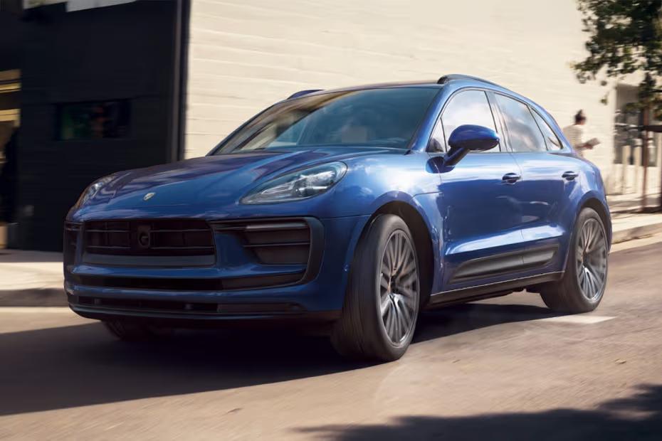 Porsche Macan 2026 Front Left Profile View Porsche Macan 2026 Front Left Profile View