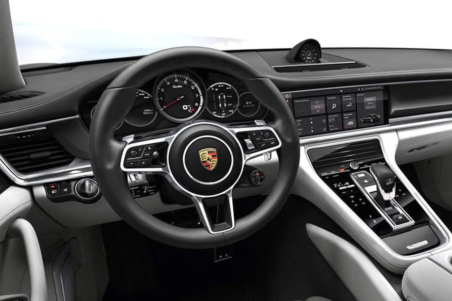 Porsche Panamera 2026 Steering Wheel Horn Pad with Brand Emblem Porsche Panamera 2026 Steering Wheel Horn Pad with Brand Emblem
