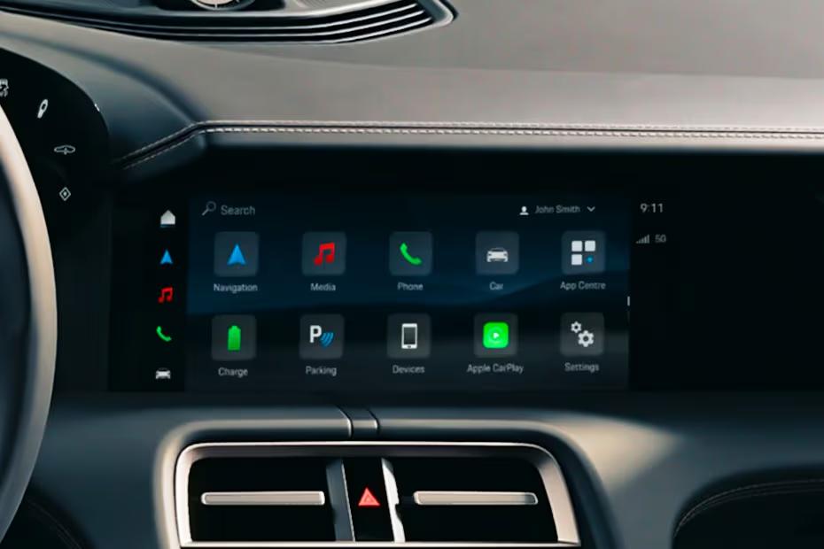 Porsche Taycan 2026 Floating Touchscreen Infotainment System Porsche Taycan 2026 Floating Touchscreen Infotainment System