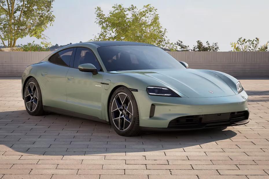Porsche Taycan 2026 Front Left Perspective View Porsche Taycan 2026 Front Left Perspective View