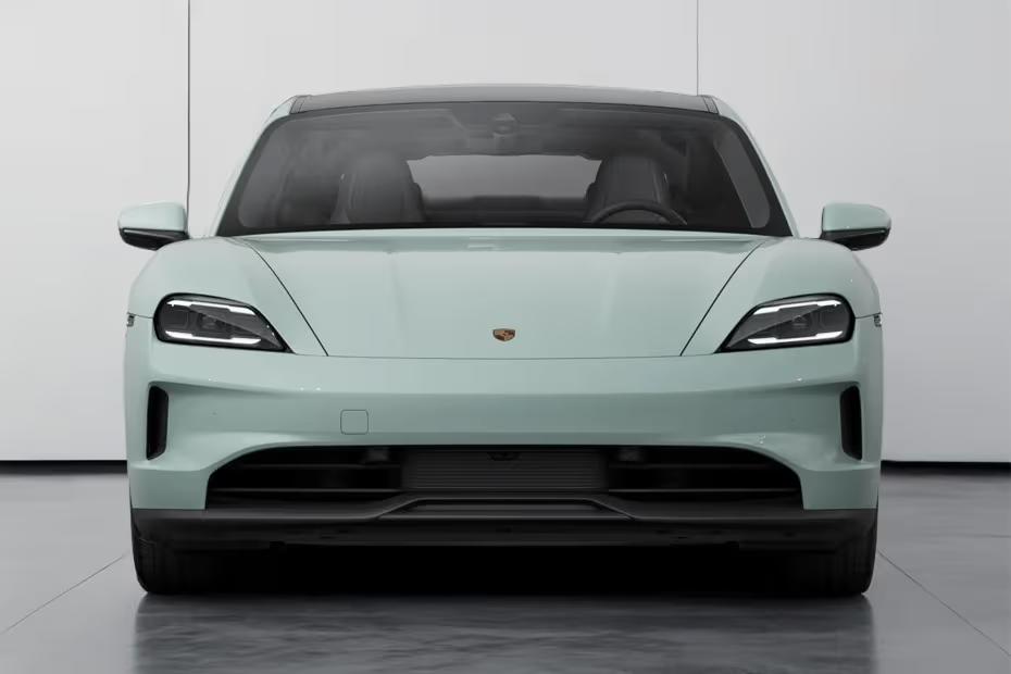 Porsche Taycan 2026 Front View with LED Headlights Porsche Taycan 2026 Front View with LED Headlights