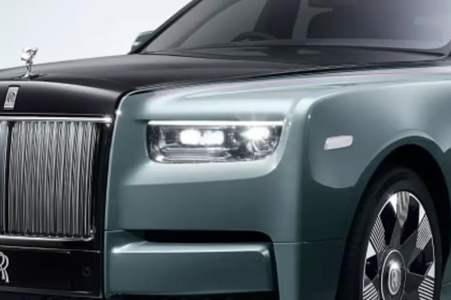 Rolls Royce Phantom 2026 Projector LED Headlight Close-up Rolls Royce Phantom 2026 Projector LED Headlight Close-up