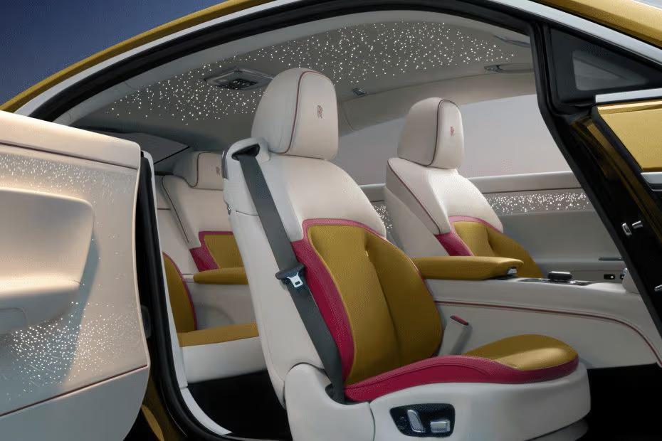 Rolls Royce Spectre 2026 Driver Side Interior View with Open Driver Door Rolls Royce Spectre 2026 Driver Side Interior View with Open Driver Door