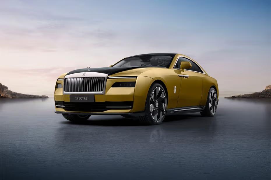 Rolls Royce Spectre 2026 Front Left Side Angle View Rolls Royce Spectre 2026 Front Left Side Angle View
