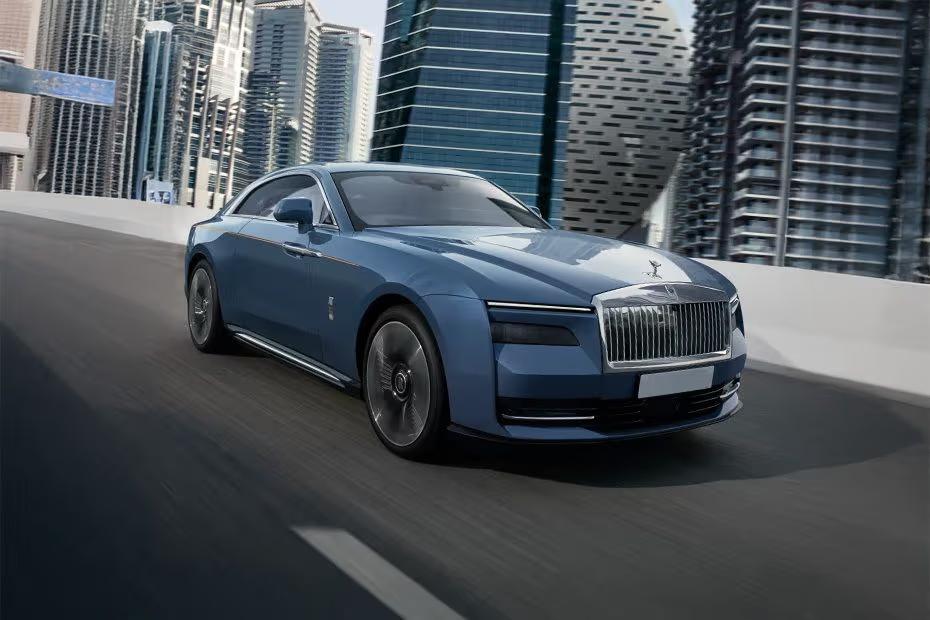 Rolls Royce Spectre 2026 Front Left Side Showing Front Fender and Alloy Wheel Rolls Royce Spectre 2026 Front Left Side Showing Front Fender and Alloy Wheel