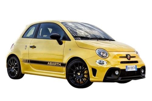 Abarth 595 Right Side Front View Abarth 595 Right Side Front View