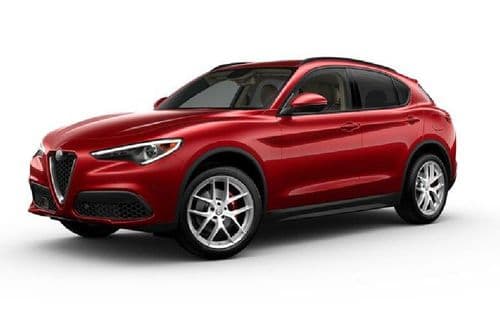 Alfa Romeo Stelvio Left Side Front View Alfa Romeo Stelvio Left Side Front View