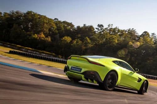 Aston Martin Vantage Back Side Vew  Aston Martin Vantage Back Side Vew