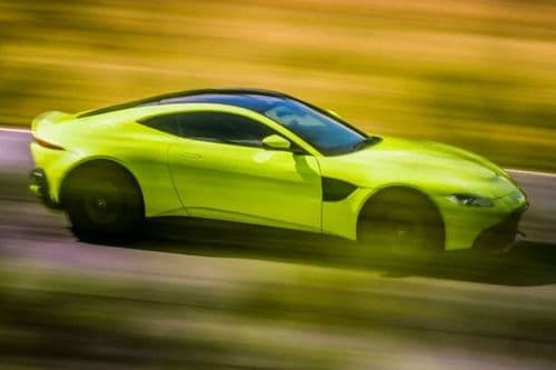 Aston Martin Vantage Right Side View  Aston Martin Vantage Right Side View