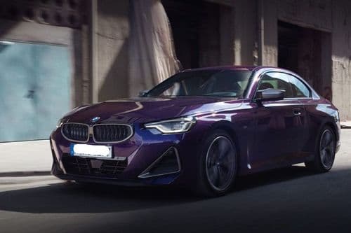 BMW 2 Series Coupe Left Side View BMW 2 Series Coupe Left Side View