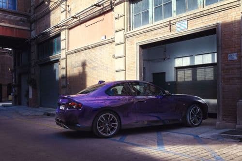 BMW 2 Series Coupe Right Side View BMW 2 Series Coupe Right Side View