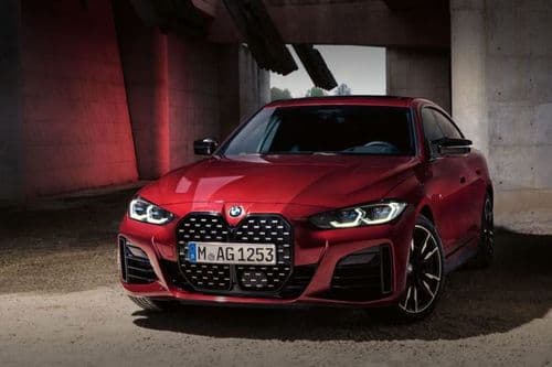 BMW 4 Series Gran Coupe Left Side View BMW 4 Series Gran Coupe Left Side View