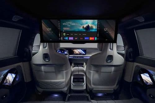 BMW 7 Series Rear LED Display BMW 7 Series Rear LED Display