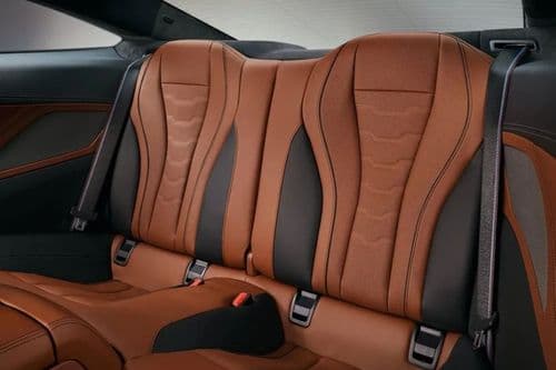 BMW 8 Series Coupe Rear Seat BMW 8 Series Coupe Rear Seat