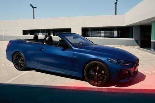 BMW M4 Convertible Right Side View BMW M4 Convertible Right Side View