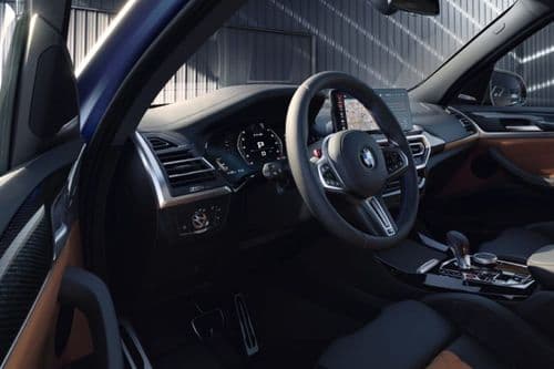 BMW X3 M Steering Wheel Side View BMW X3 M Steering Wheel Side View