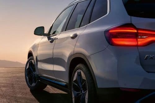 BMW IX3 Left Side Rear View BMW IX3 Left Side Rear View