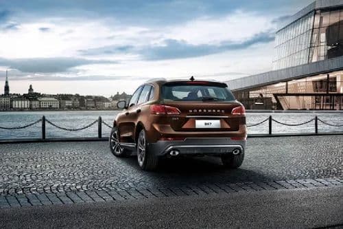 Borgward BX7 Back Side View Borgward BX7 Back Side View