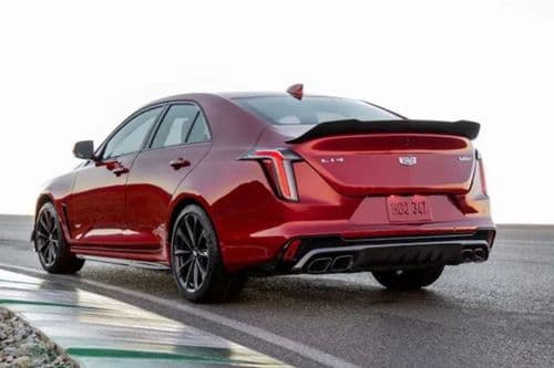 Cadillac CT4-V Blackwing Left Side View Cadillac CT4-V Blackwing Left Side View