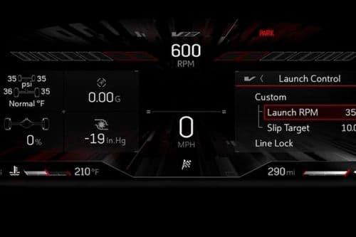 Cadillac CT4-V Blackwing Infotainment System Cadillac CT4-V Blackwing Infotainment System