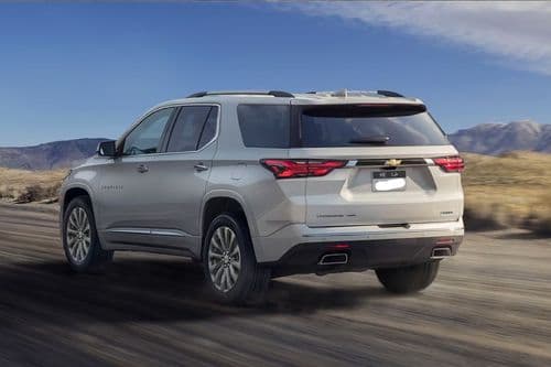 Chevrolet Traverse Rear Left Side View Chevrolet Traverse Rear Left Side View