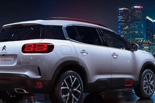 Citroen C5 Aircross Rear Right Side View Citroen C5 Aircross Rear Right Side View