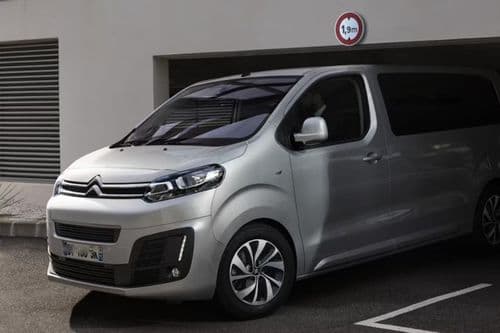 Citroen Space Tourer Left Side Front View Citroen Space Tourer Left Side Front View