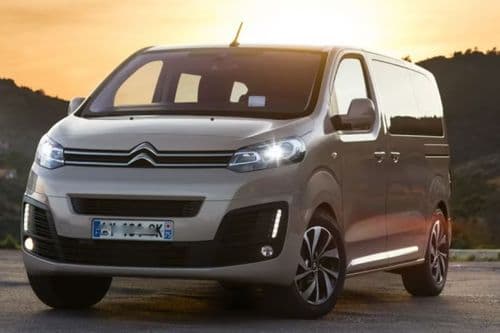 Citroen Spacetourer Front View Citroen Spacetourer Front View