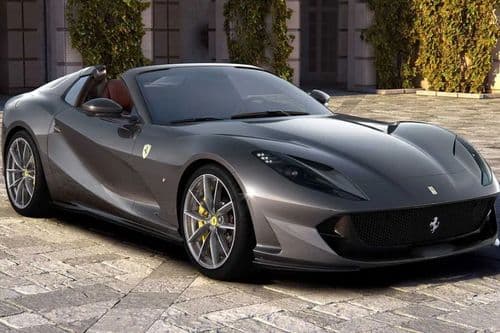 Ferrari 812 GTS Right Side Front View Ferrari 812 GTS Right Side Front View