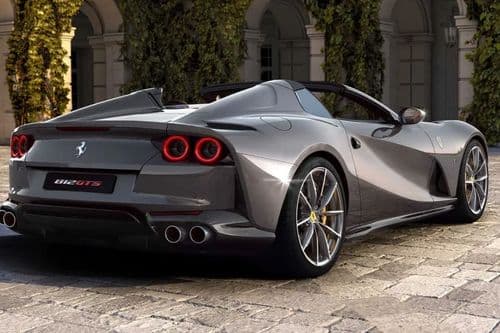Ferrari 812 GTS Right Side Rear View Ferrari 812 GTS Right Side Rear View