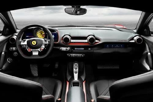 Ferrari 812 Superfast Dashboard Ferrari 812 Superfast Dashboard