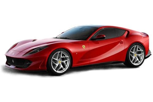 Ferrari 812 Superfast Left Side Front View Ferrari 812 Superfast Left Side Front View