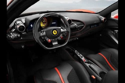 Ferrari F8 Tributo Dashboard Ferrari F8 Tributo Dashboard