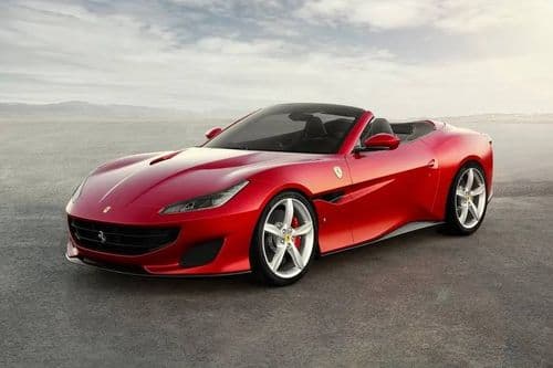 Ferrari Portofino M Left Side Front View Ferrari Portofino M Left Side Front View