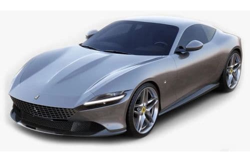 Ferrari Roma Left Side Front View Ferrari Roma Left Side Front View