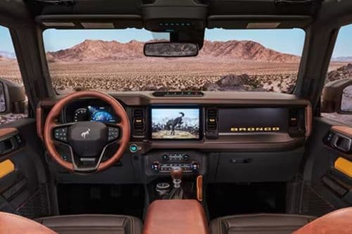 Ford Bronco 2-Door Dashboard Ford Bronco 2-Door Dashboard