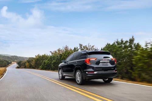 GMC Terrain Denali Rear Left Side View GMC Terrain Denali Rear Left Side View