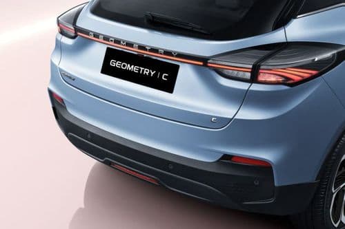 Geely Geometry C Right Side Rear View Geely Geometry C Right Side Rear View