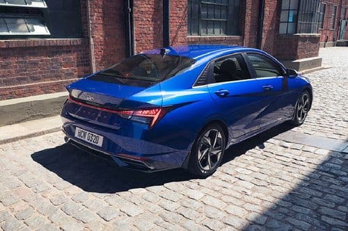 Hyundai Elantra Rear Right Side View Hyundai Elantra Rear Right Side View