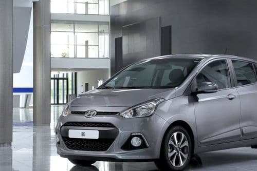 Hyundai Grand i10 Front Left Side View Hyundai Grand i10 Front Left Side View